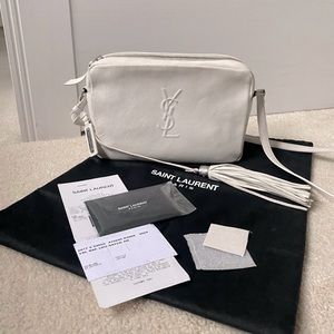YSL Lou Camera Bag in Smooth Leather